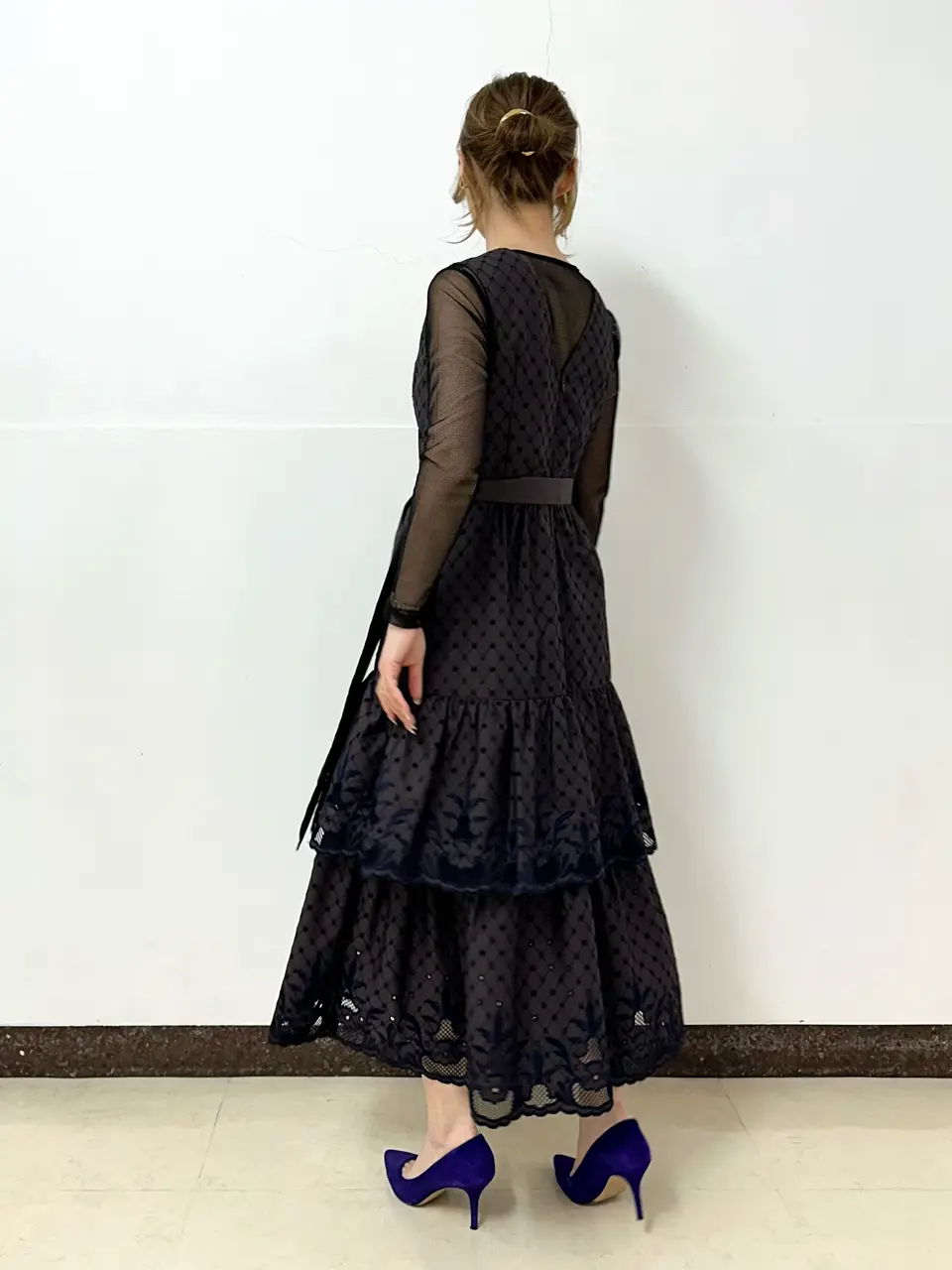 GRACE CONTINENTAL The Banquet Kogane. コーディネート画像