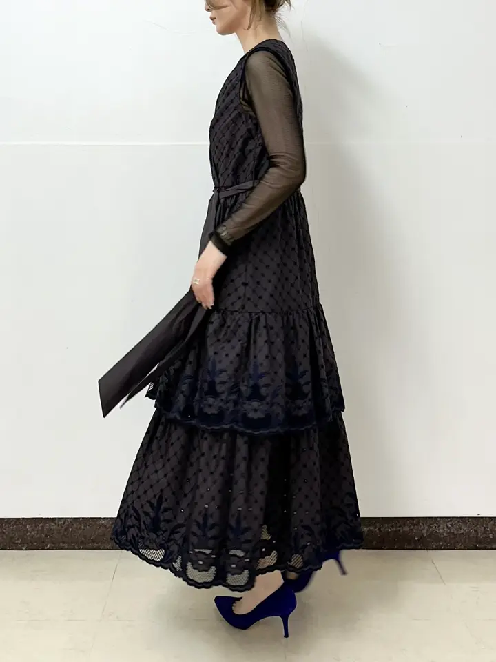 GRACE CONTINENTAL The Banquet Kogane. コーディネート画像