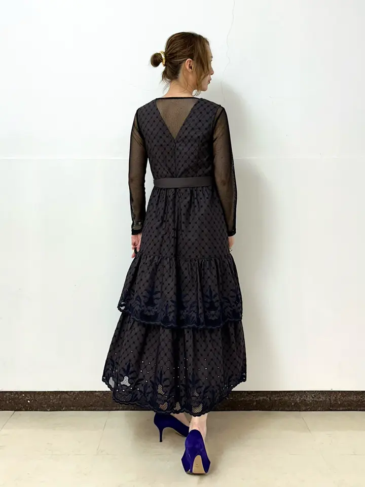 GRACE CONTINENTAL The Banquet Kogane. コーディネート画像