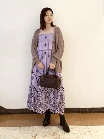 GRACE CONTINENTAL The Banquet mikiho コーディネート画像