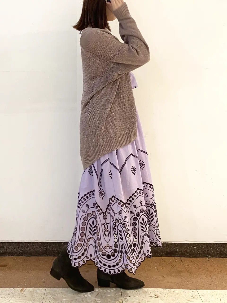 GRACE CONTINENTAL The Banquet mikiho コーディネート画像