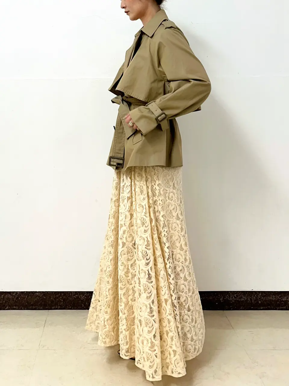 GRACE CONTINENTAL The Banquet Kogane. コーディネート画像