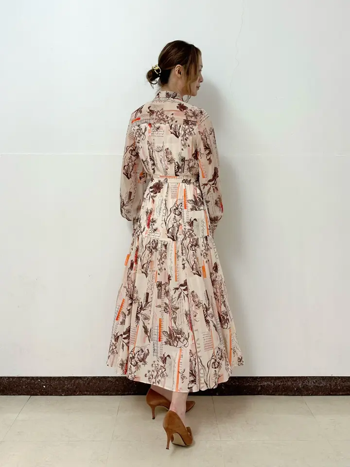 GRACE CONTINENTAL The Banquet Kogane. コーディネート画像