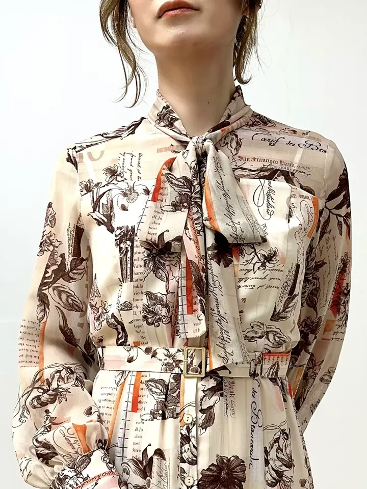 GRACE CONTINENTAL The Banquet Kogane. コーディネート画像