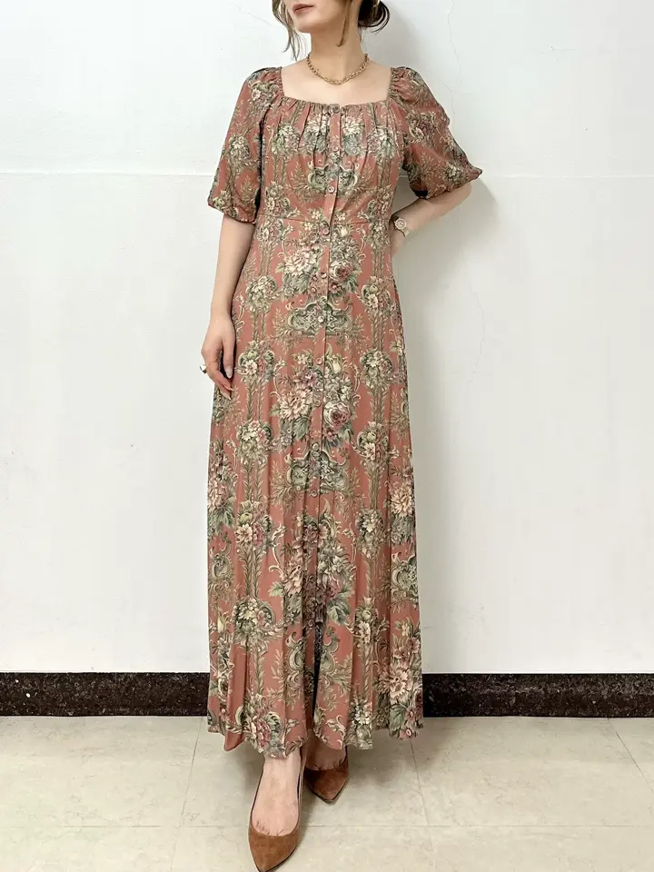 GRACE CONTINENTAL The Banquet Kogane. コーディネート画像