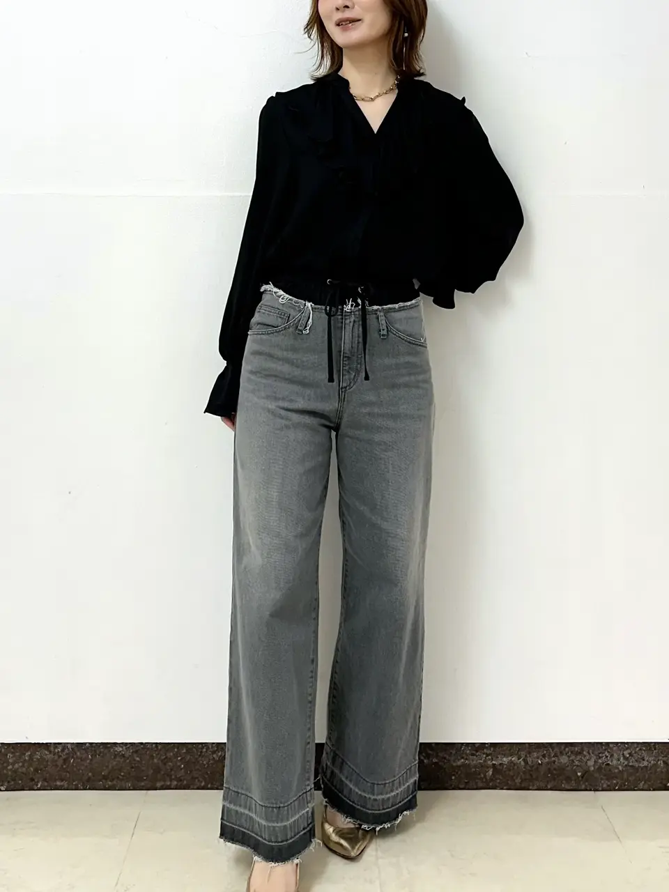 GRACE CONTINENTAL The Banquet Kogane. コーディネート画像