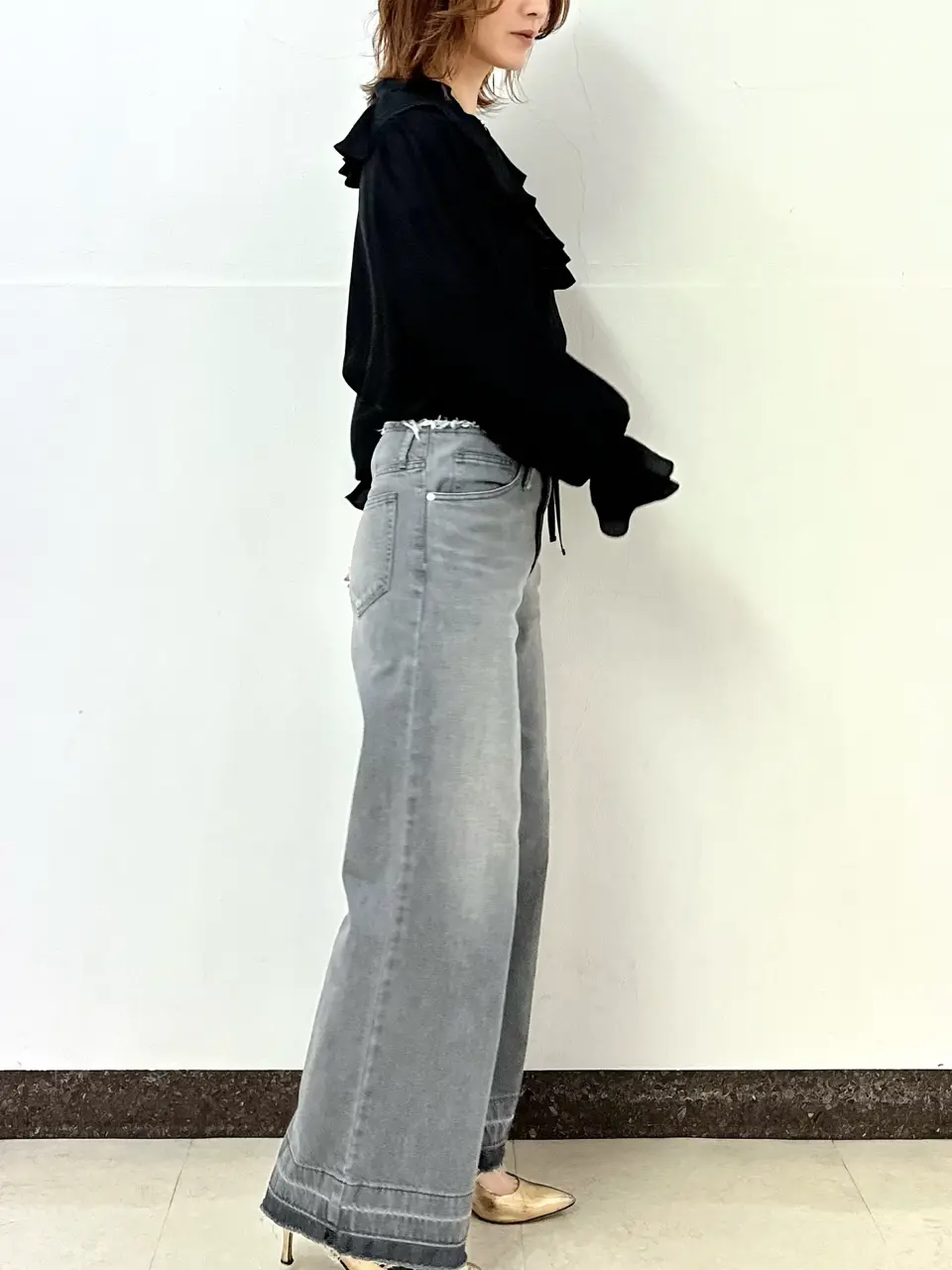 GRACE CONTINENTAL The Banquet Kogane. コーディネート画像