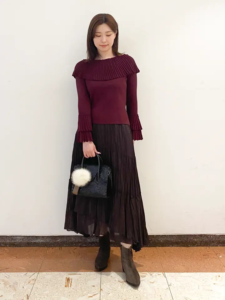 GRACE CONTINENTAL The Banquet mikiho コーディネート画像