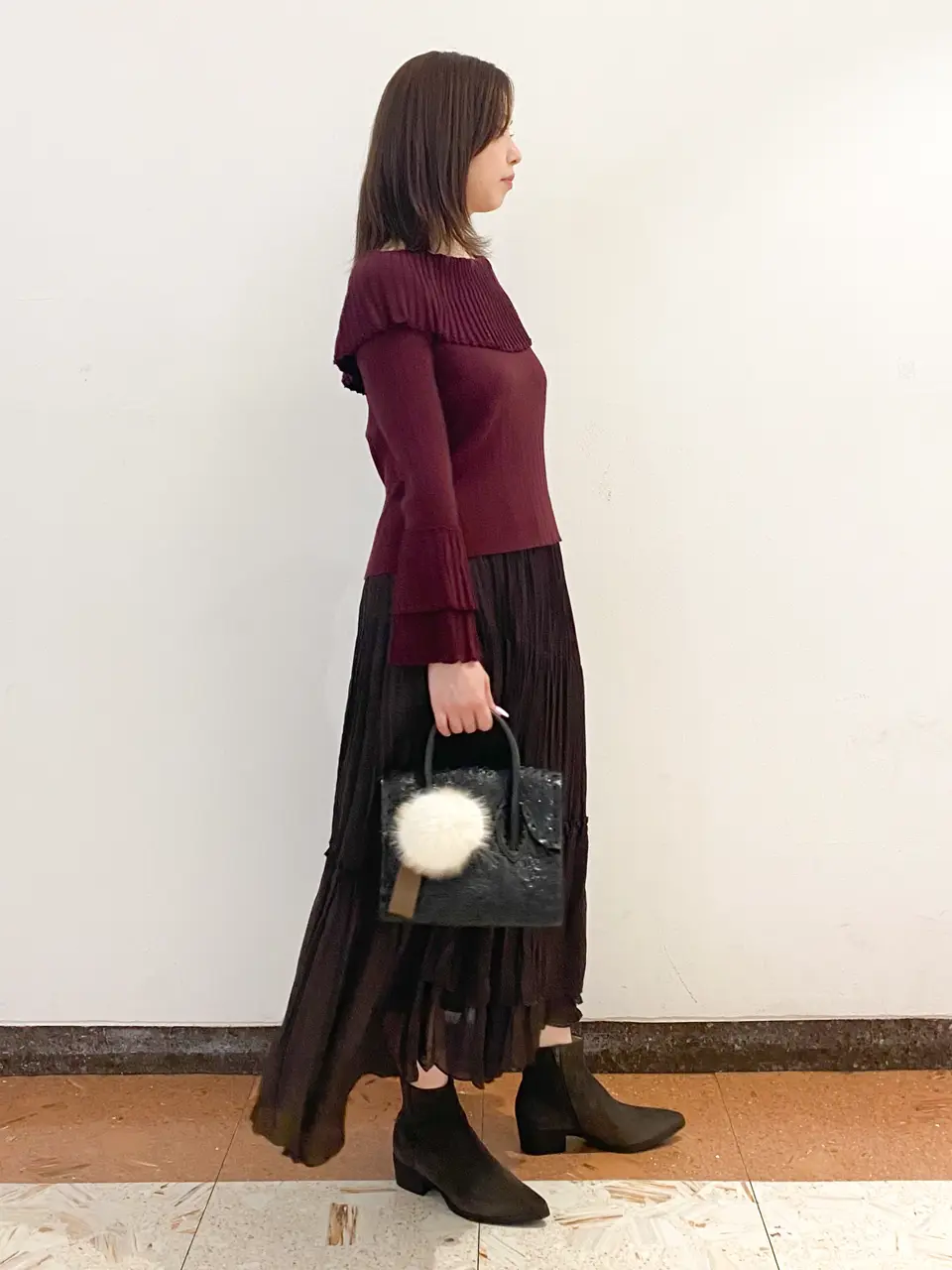 GRACE CONTINENTAL The Banquet mikiho コーディネート画像