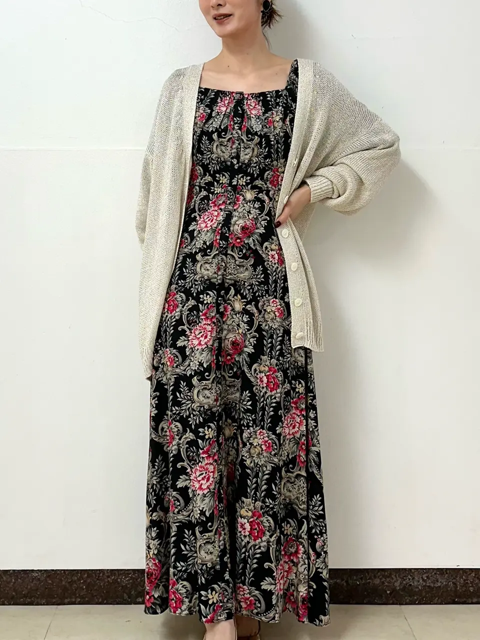 GRACE CONTINENTAL The Banquet Kogane. コーディネート画像