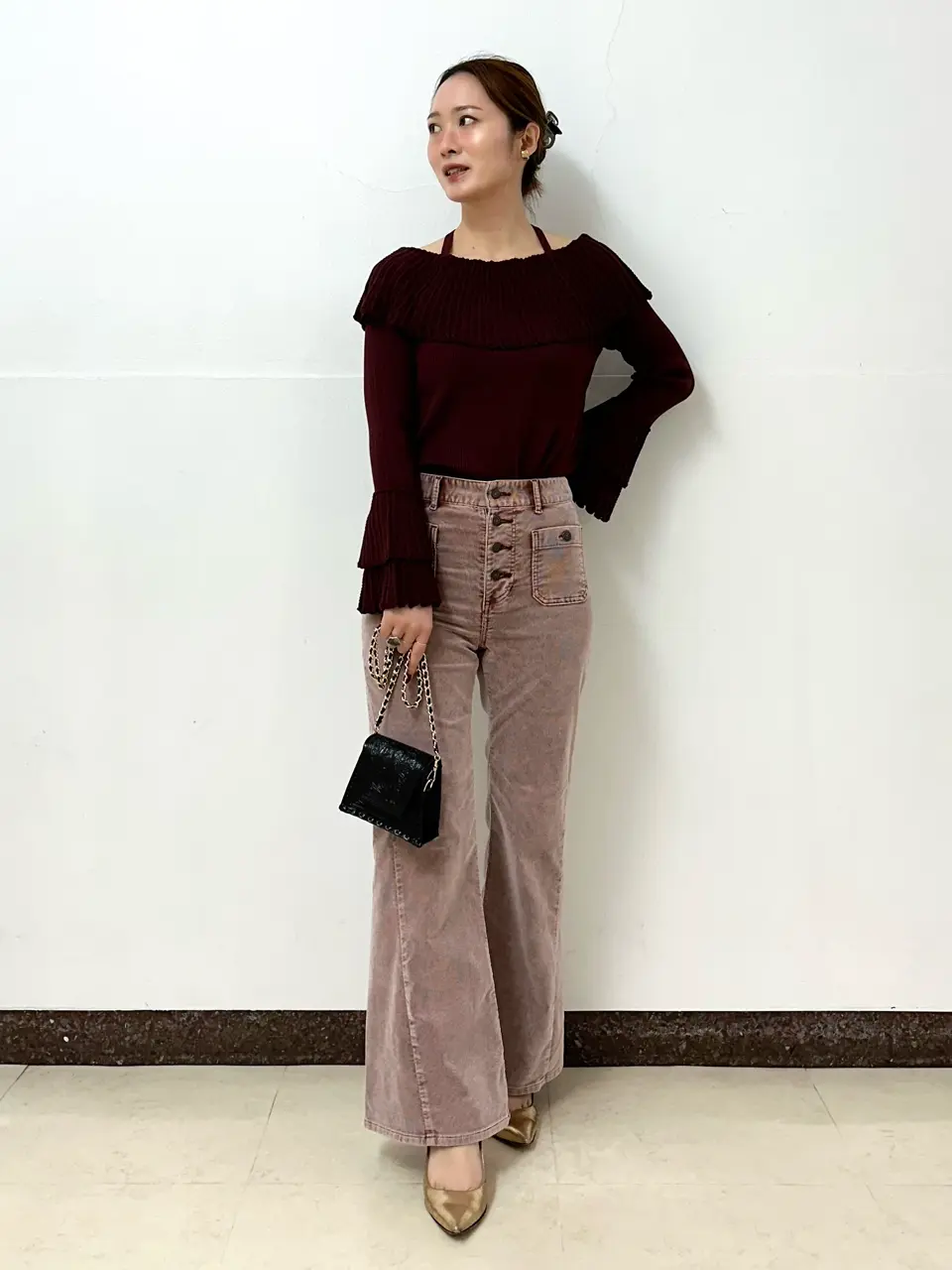 GRACE CONTINENTAL The Banquet Kogane. コーディネート画像