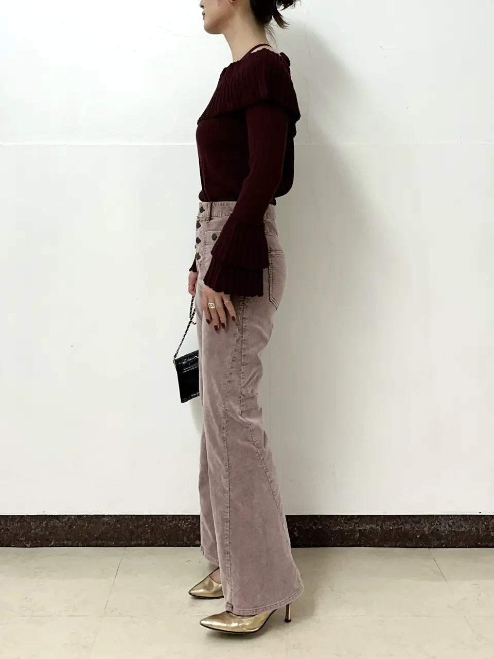 GRACE CONTINENTAL The Banquet Kogane. コーディネート画像