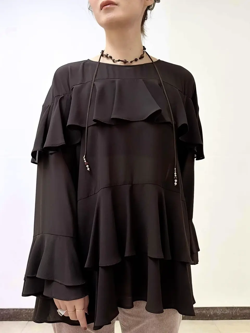 GRACE CONTINENTAL The Banquet Kogane. コーディネート画像