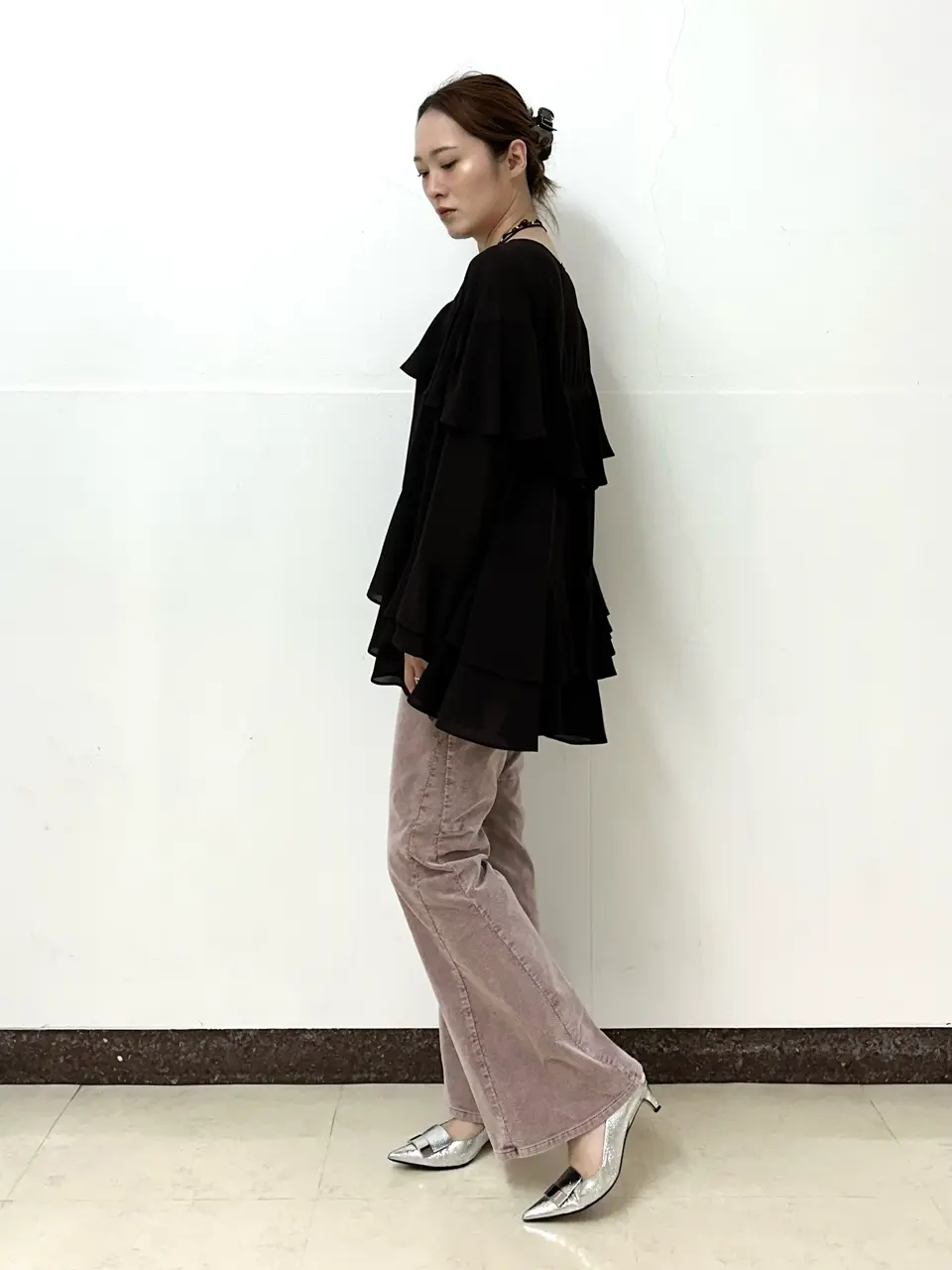 GRACE CONTINENTAL The Banquet Kogane. コーディネート画像