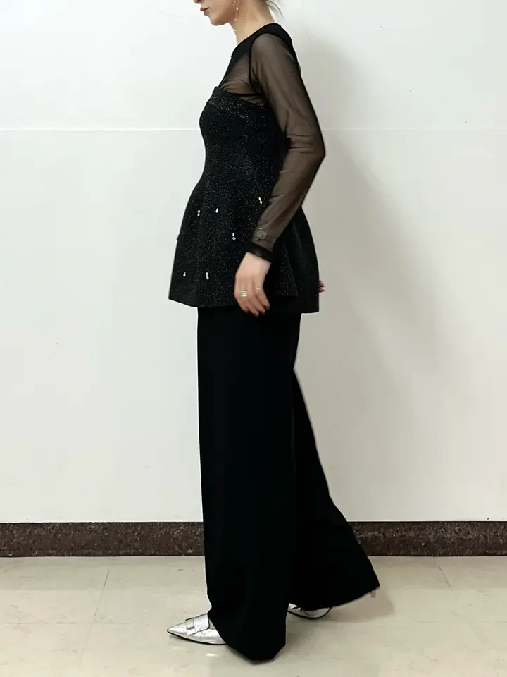 GRACE CONTINENTAL The Banquet Kogane. コーディネート画像