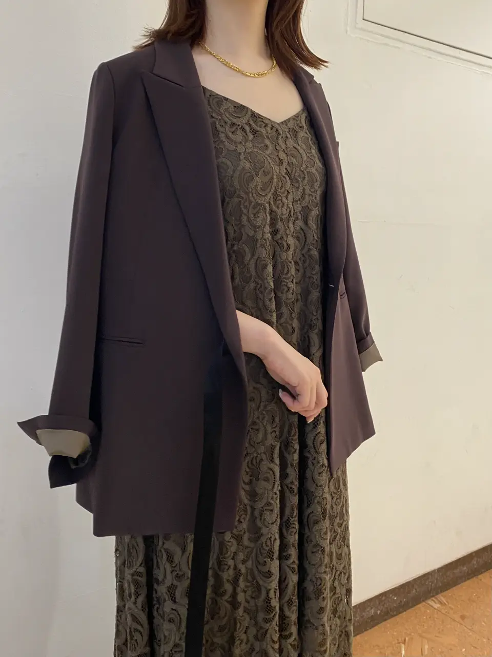 GRACE CONTINENTAL The Banquet mikiho コーディネート画像