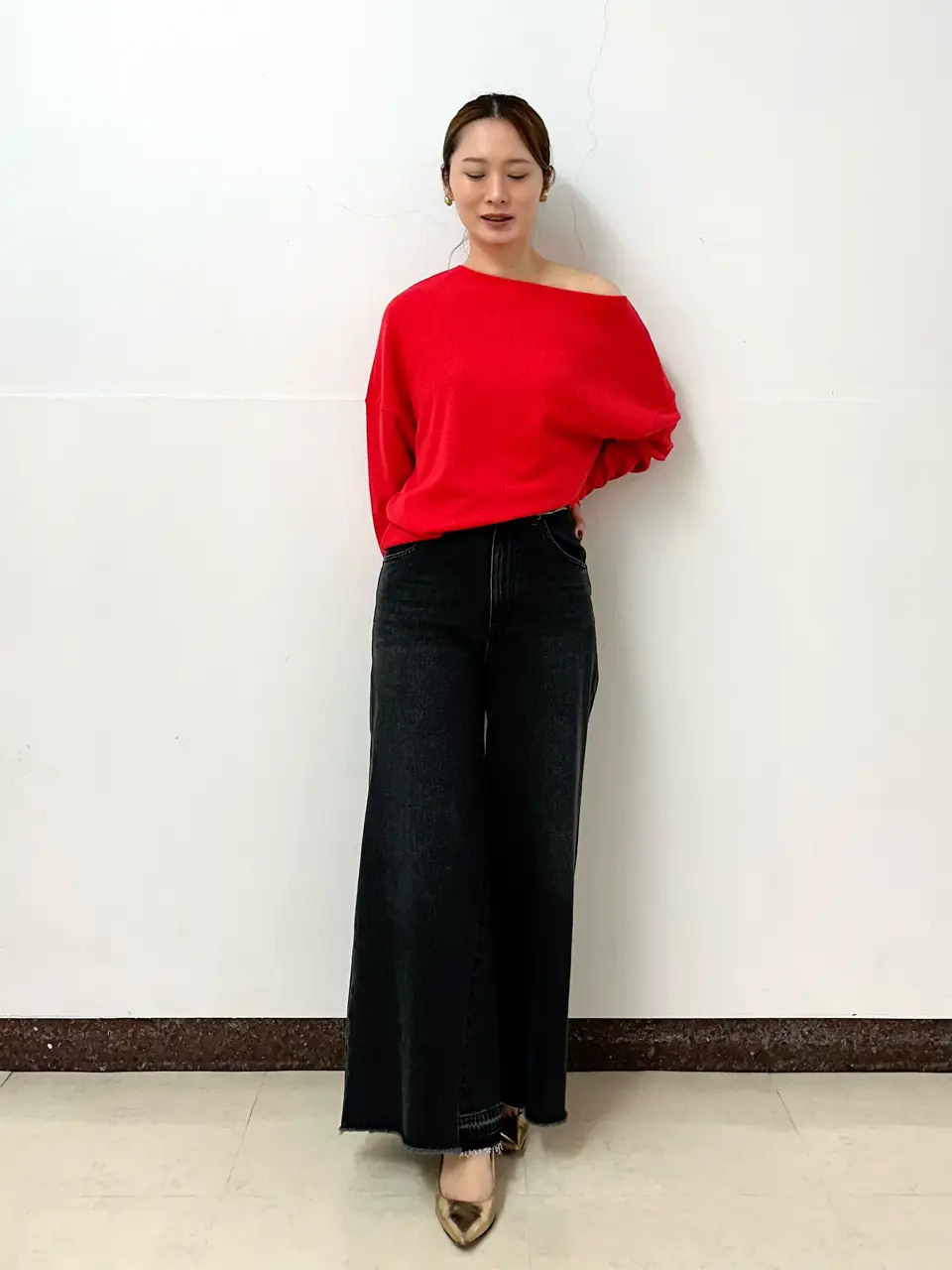 GRACE CONTINENTAL The Banquet Kogane. コーディネート画像