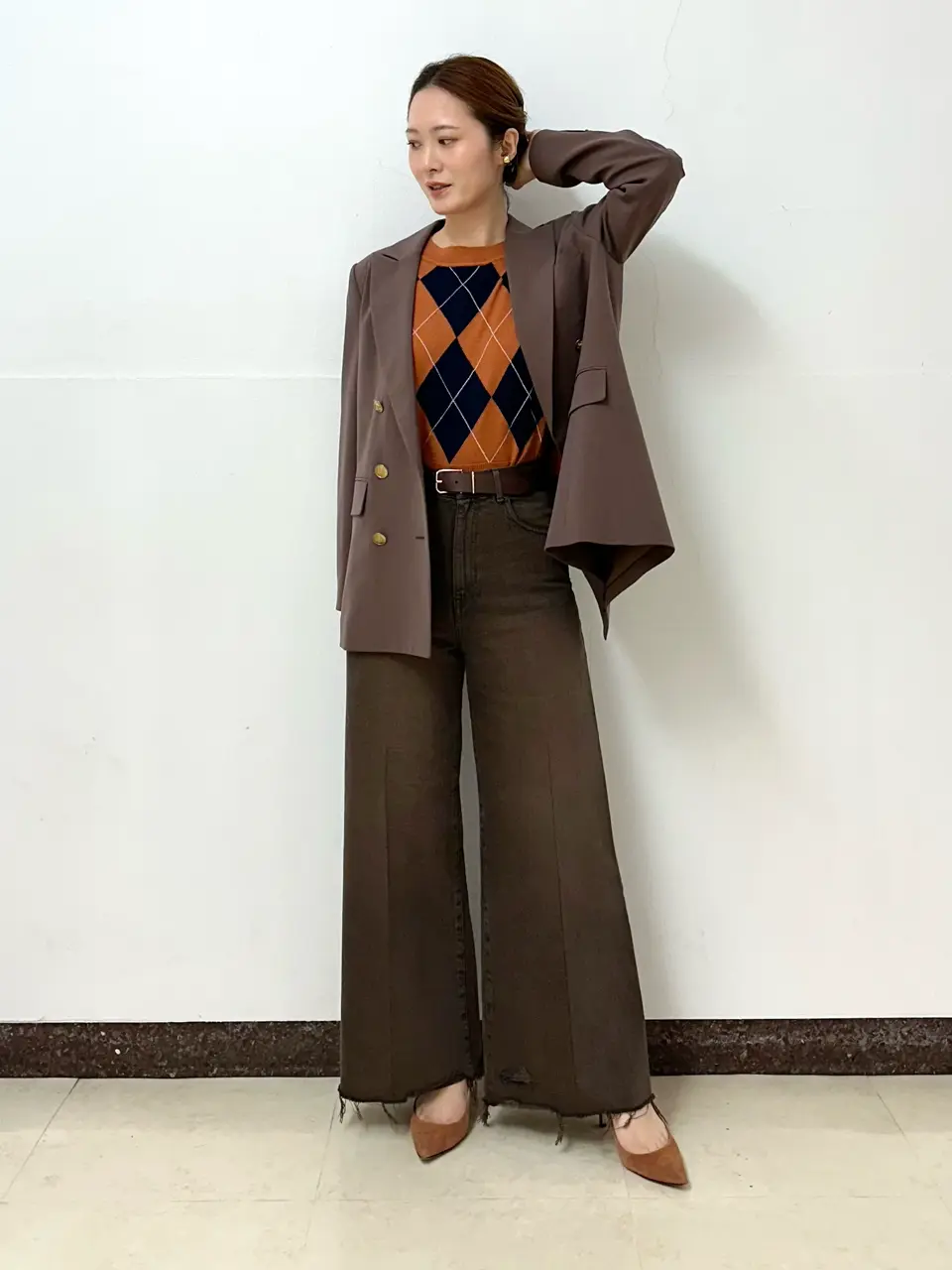 GRACE CONTINENTAL The Banquet Kogane. コーディネート画像