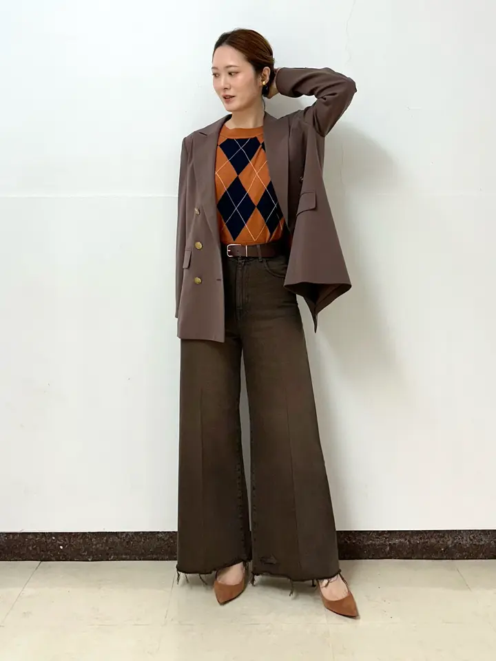 GRACE CONTINENTAL The Banquet Kogane. コーディネート画像