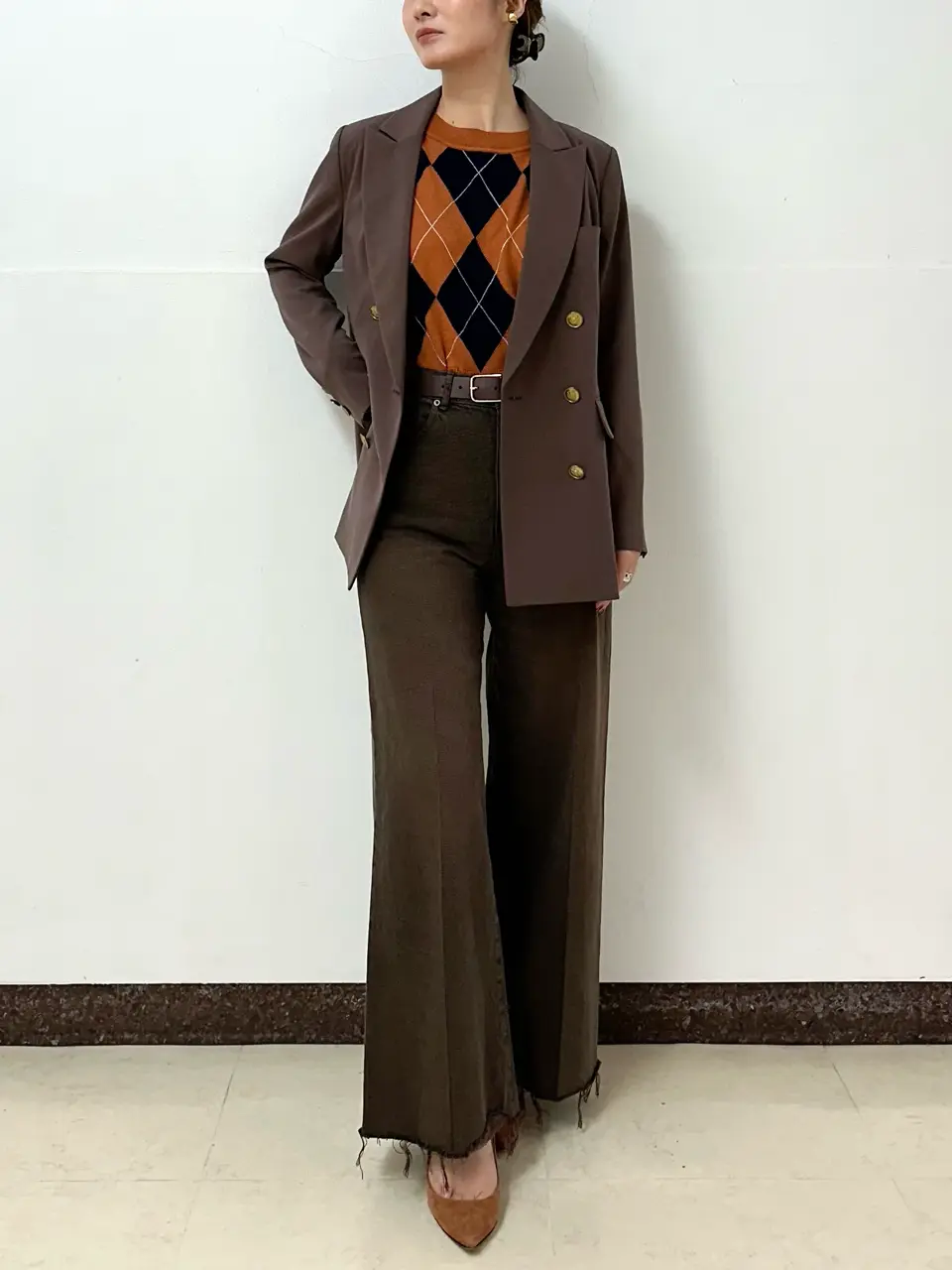 GRACE CONTINENTAL The Banquet Kogane. コーディネート画像