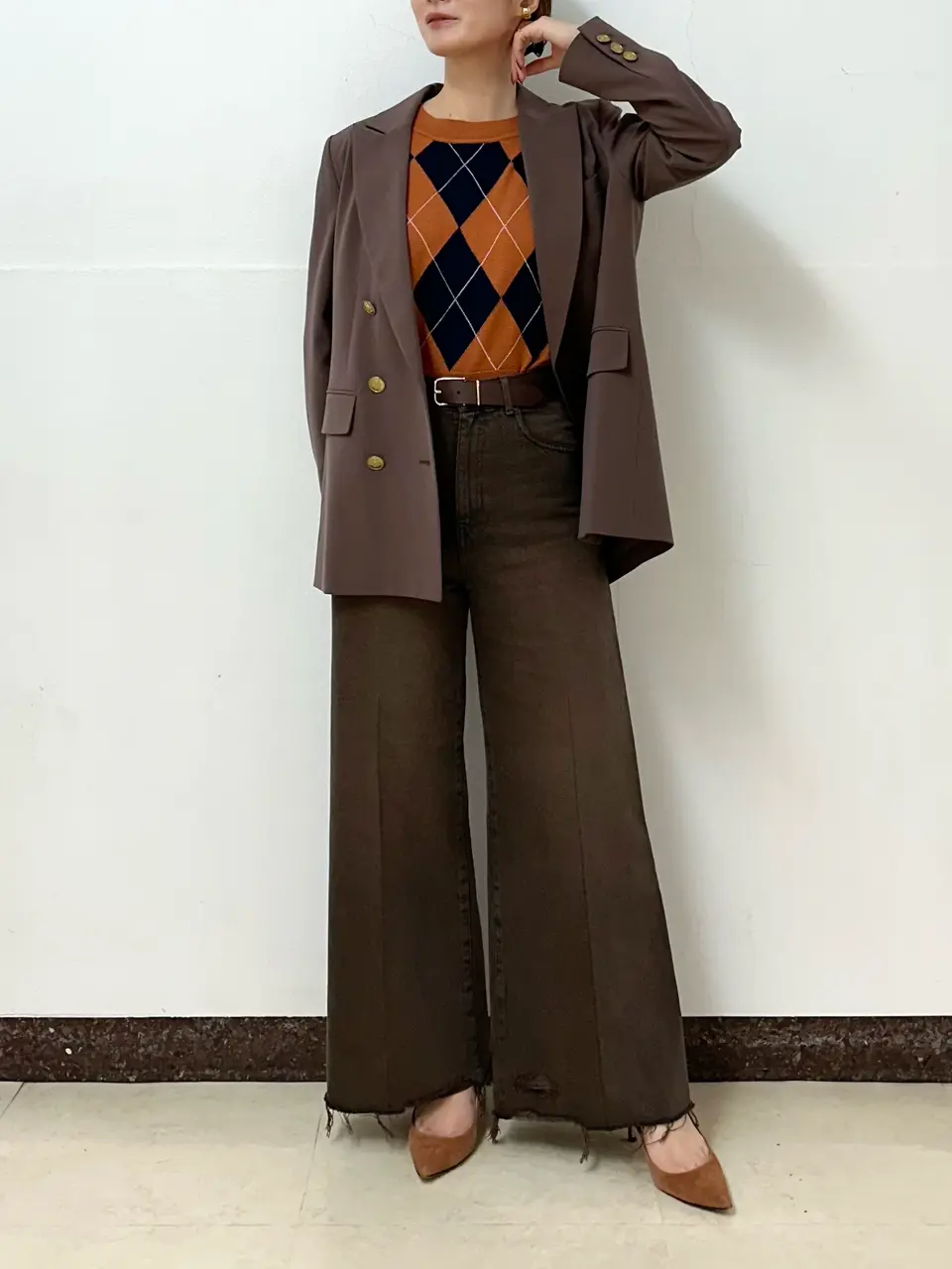 GRACE CONTINENTAL The Banquet Kogane. コーディネート画像