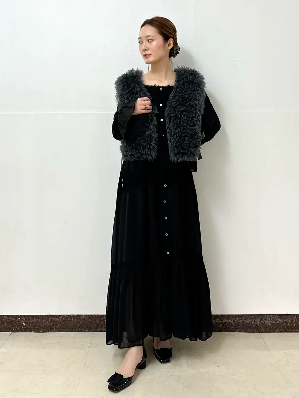 GRACE CONTINENTAL The Banquet Kogane. コーディネート画像