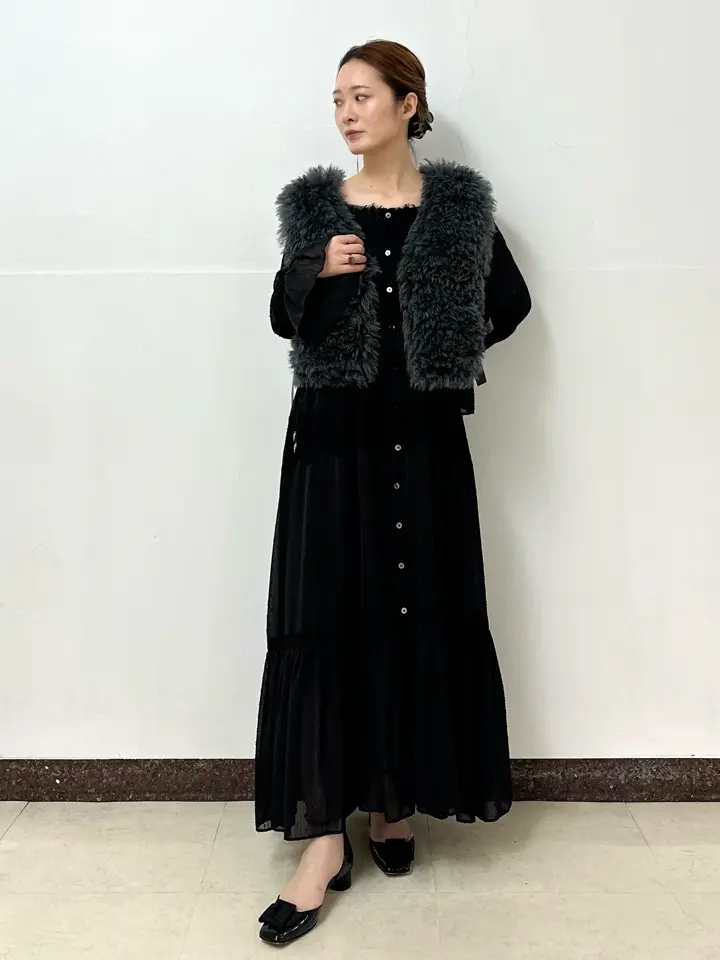 GRACE CONTINENTAL The Banquet Kogane. コーディネート画像