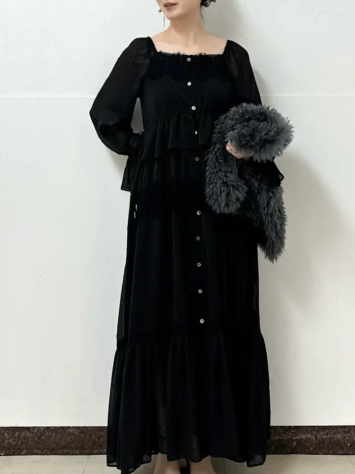 GRACE CONTINENTAL The Banquet Kogane. コーディネート画像