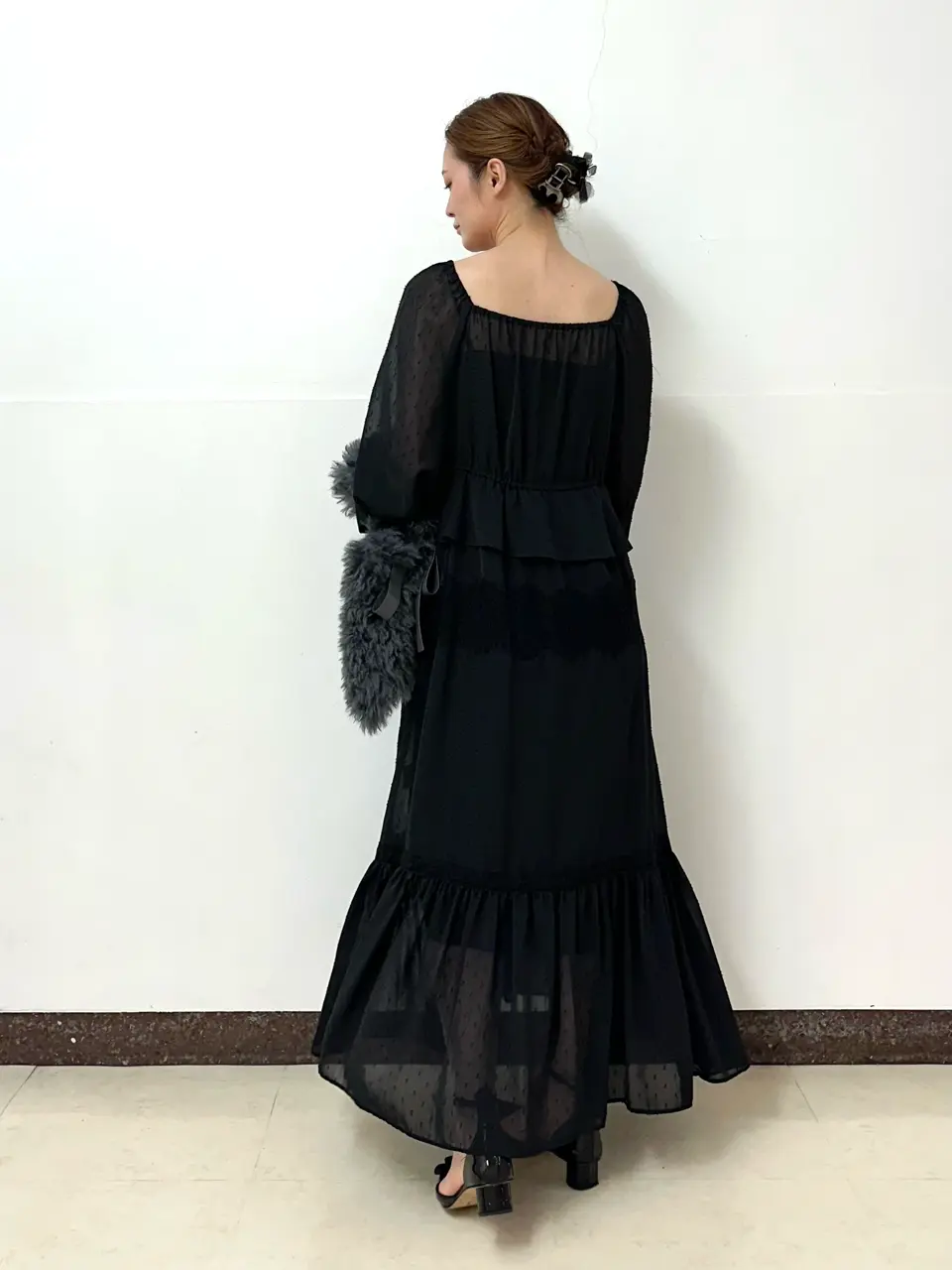 GRACE CONTINENTAL The Banquet Kogane. コーディネート画像