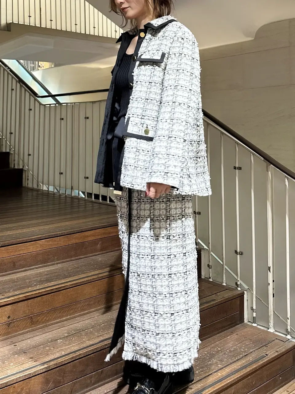 GRACE CONTINENTAL The Banquet Kogane. コーディネート画像