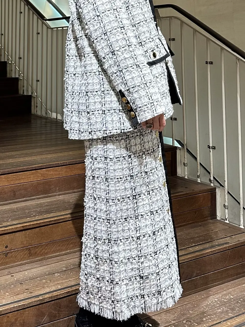 GRACE CONTINENTAL The Banquet Kogane. コーディネート画像