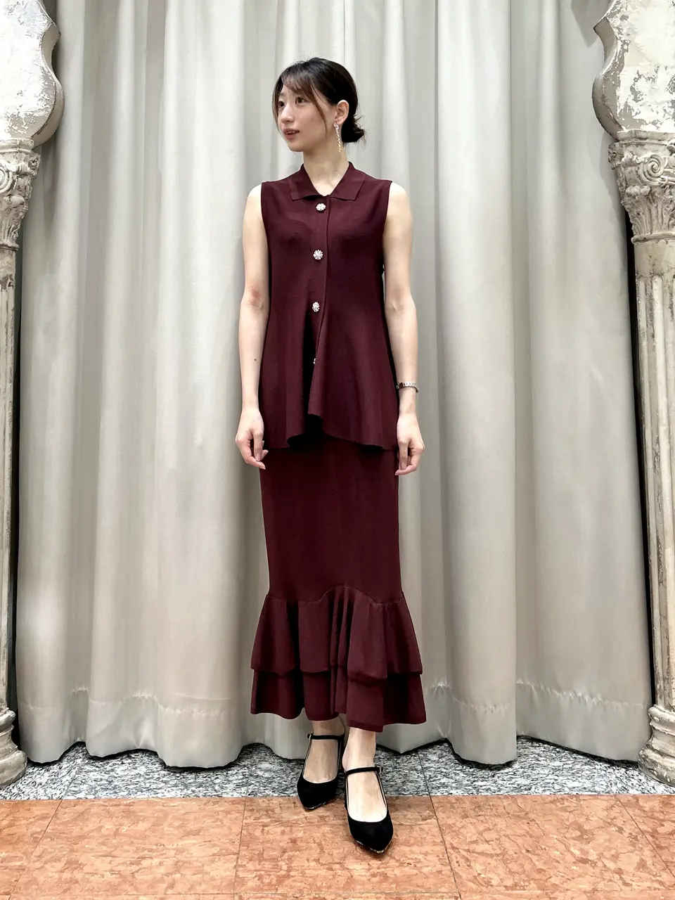 GRACE CONTINENTAL The Banquet eri コーディネート画像