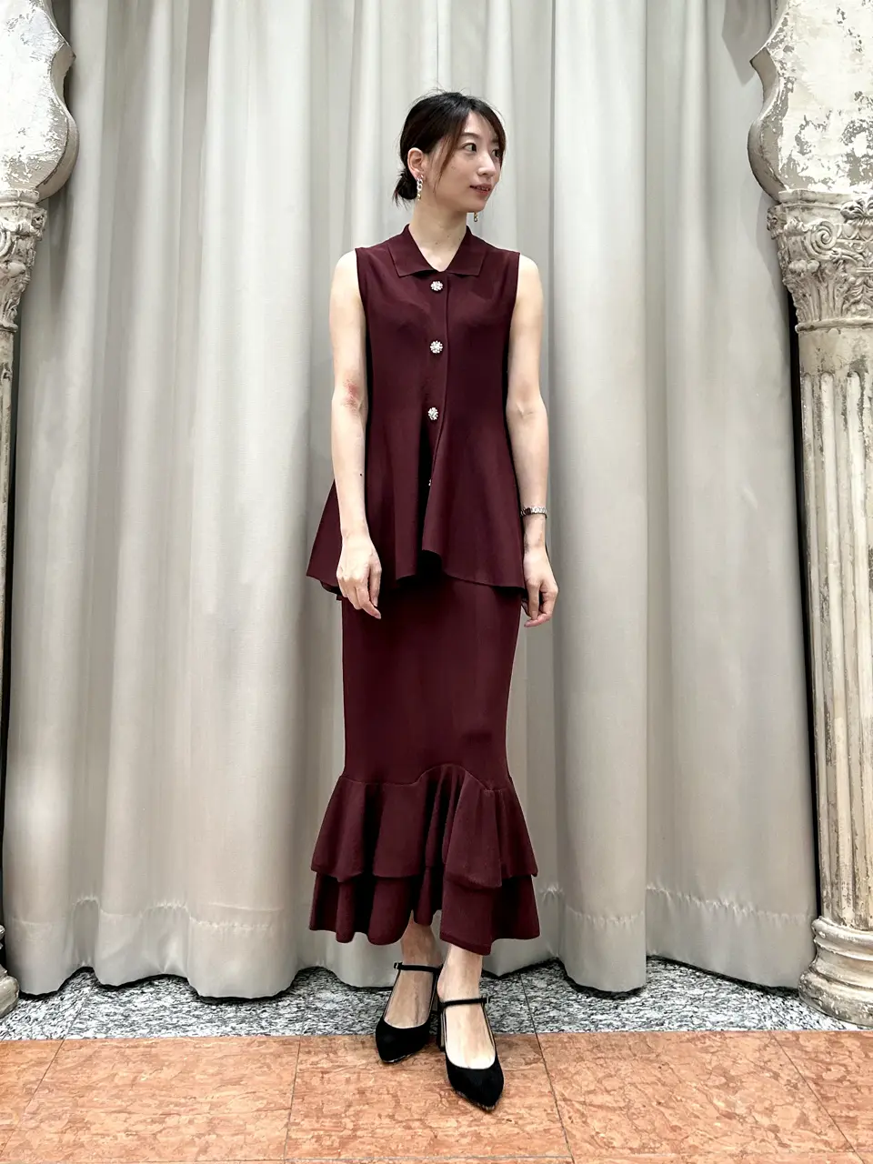 GRACE CONTINENTAL The Banquet eri コーディネート画像