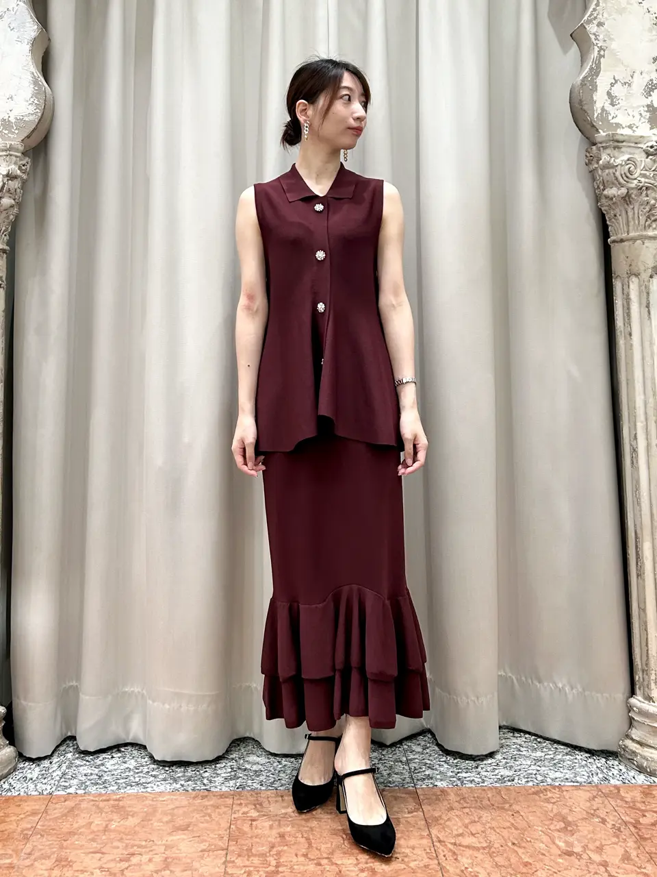 GRACE CONTINENTAL The Banquet eri コーディネート画像