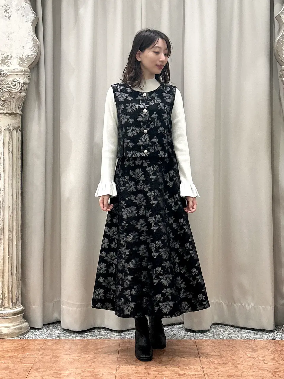 GRACE CONTINENTAL The Banquet eri コーディネート画像