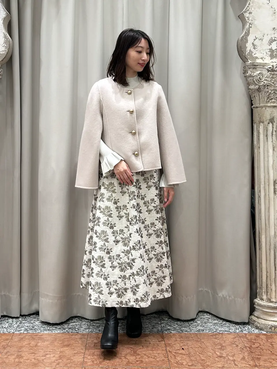 GRACE CONTINENTAL The Banquet eri コーディネート画像