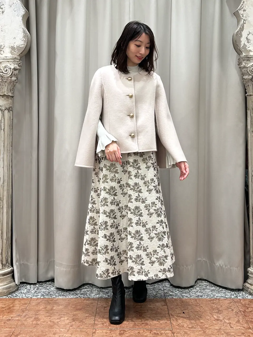 GRACE CONTINENTAL The Banquet eri コーディネート画像