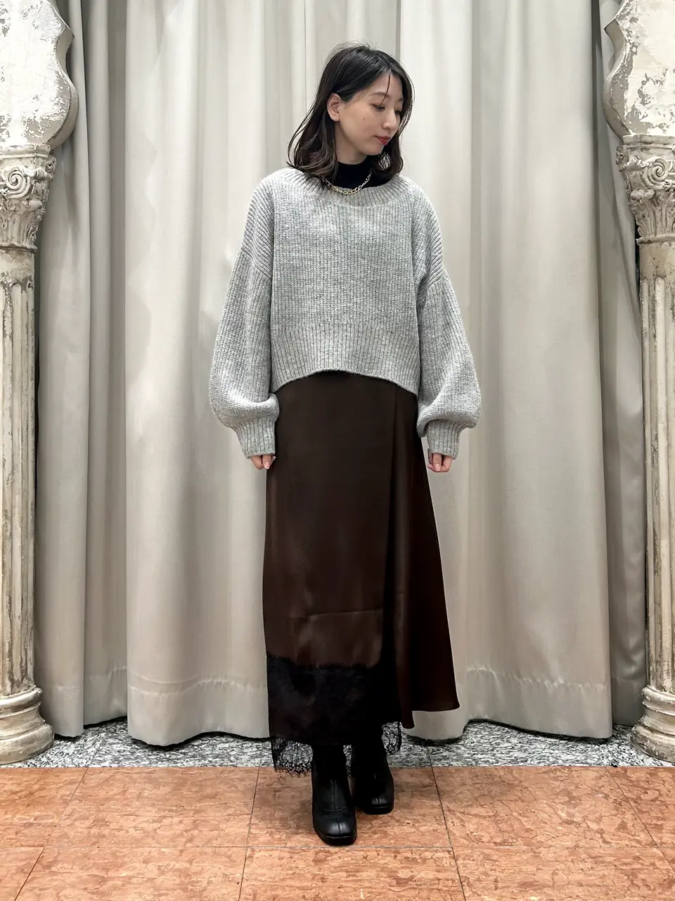 グレースコンチネンタル❗️ビジュージャケット❗️美品❗️36サイズ❗️ グレースコンチネンタル ビジュー刺繍ドレスワンピース 黒サイズ