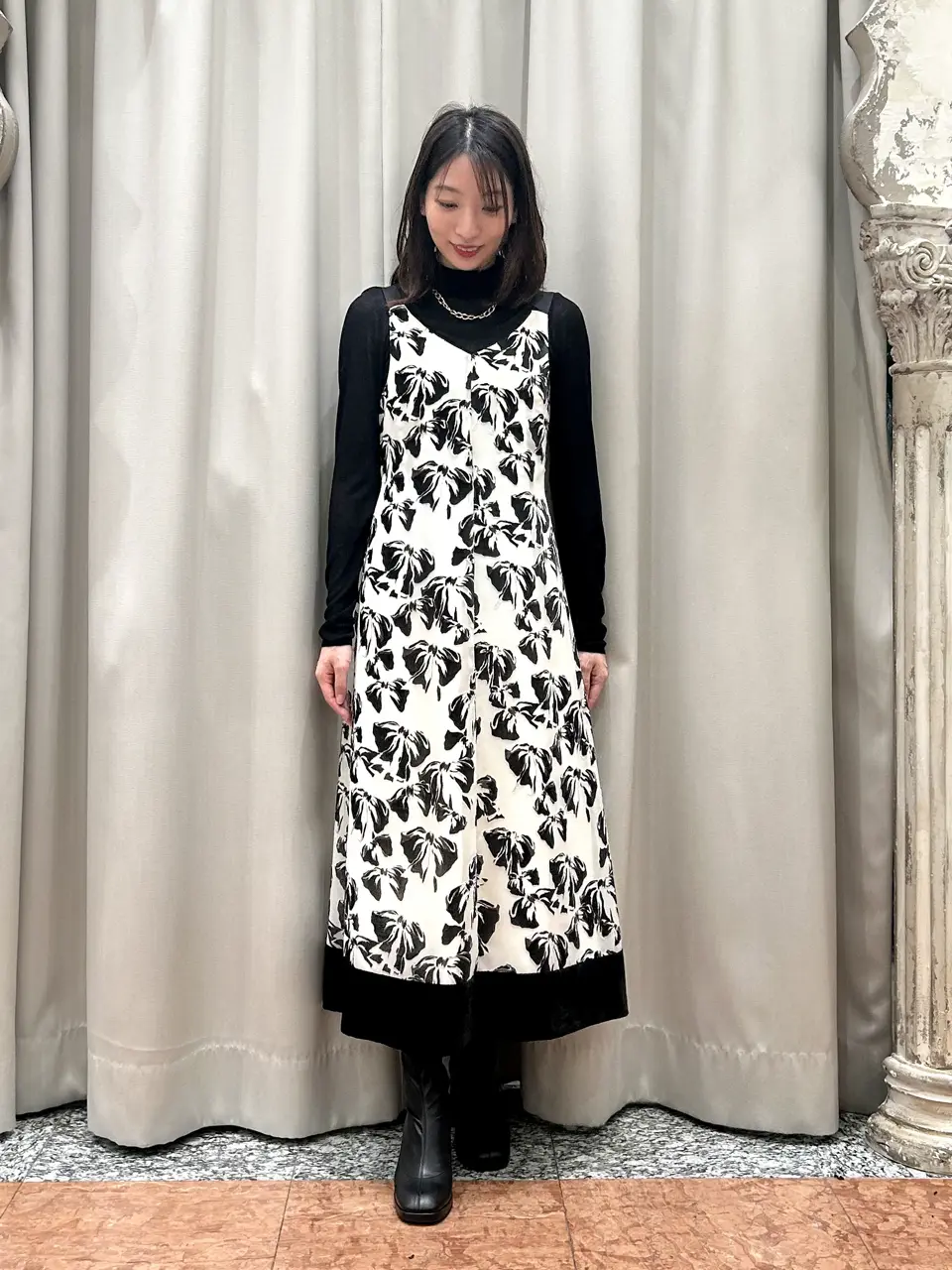 GRACE CONTINENTAL The Banquet eri コーディネート画像