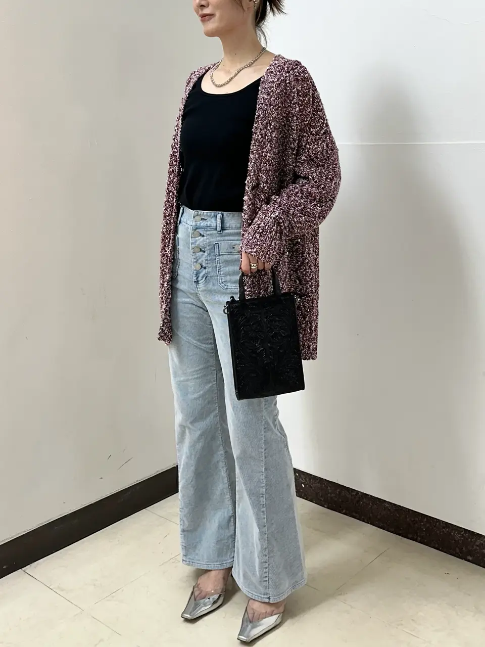 GRACE CONTINENTAL The Banquet Kogane. コーディネート画像