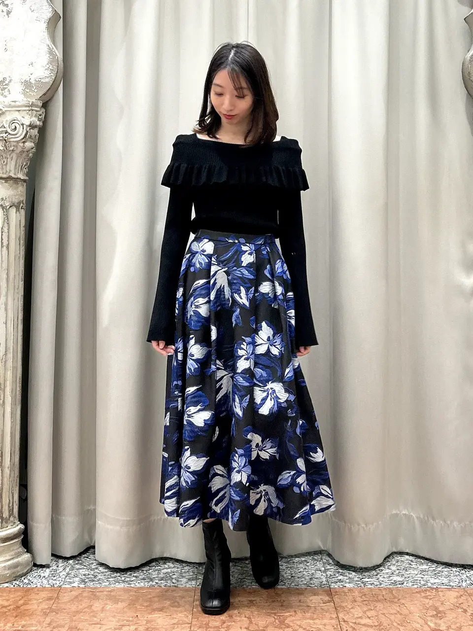 GRACE CONTINENTAL The Banquet eri コーディネート画像