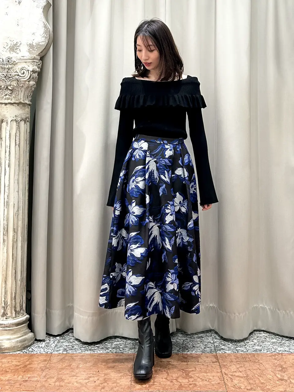 GRACE CONTINENTAL The Banquet eri コーディネート画像