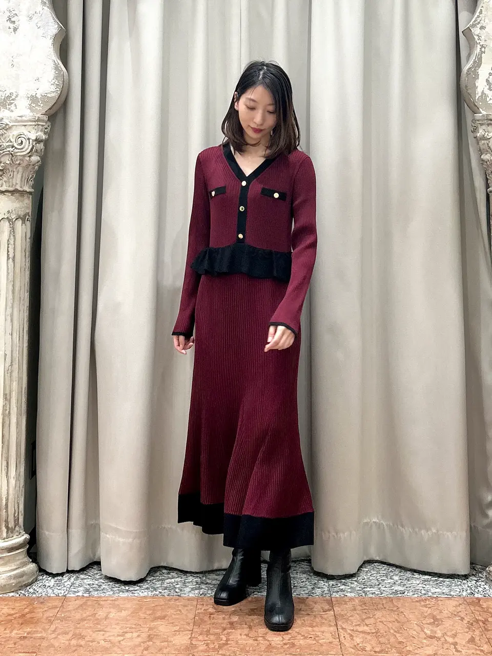 GRACE CONTINENTAL The Banquet eri コーディネート画像