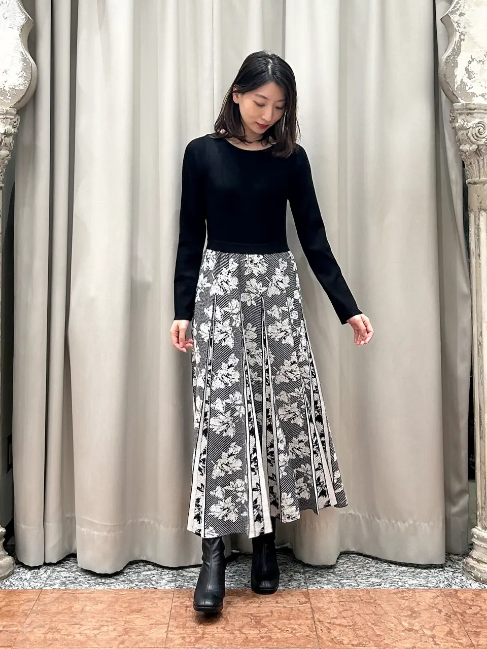 GRACE CONTINENTAL The Banquet eri コーディネート画像