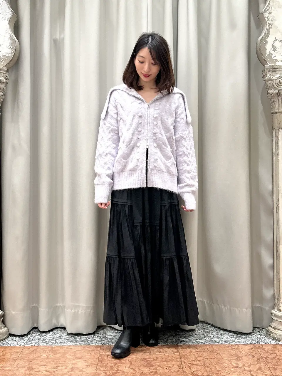 GRACE CONTINENTAL The Banquet eri コーディネート画像