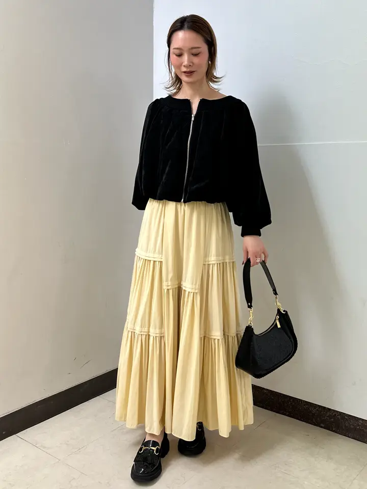 GRACE CONTINENTAL The Banquet Kogane. コーディネート画像