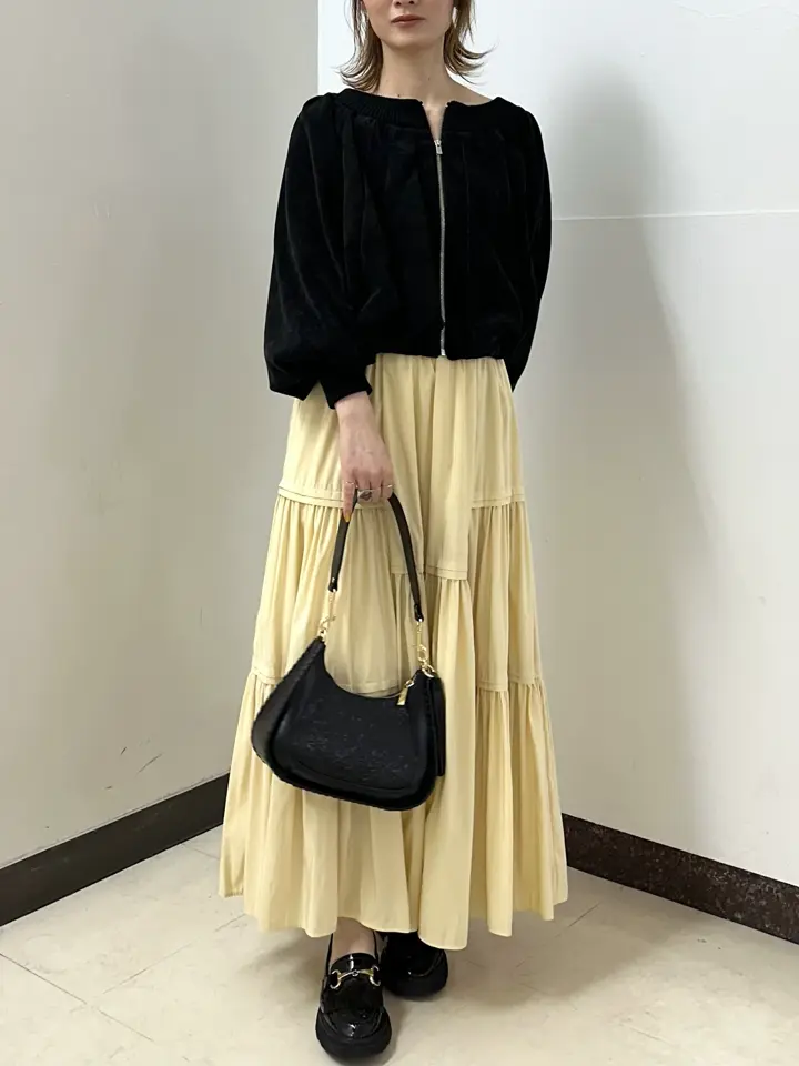 GRACE CONTINENTAL The Banquet Kogane. コーディネート画像