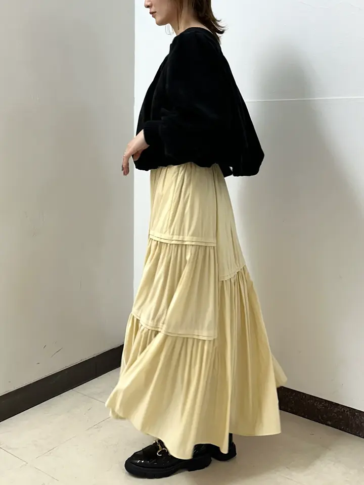 GRACE CONTINENTAL The Banquet Kogane. コーディネート画像