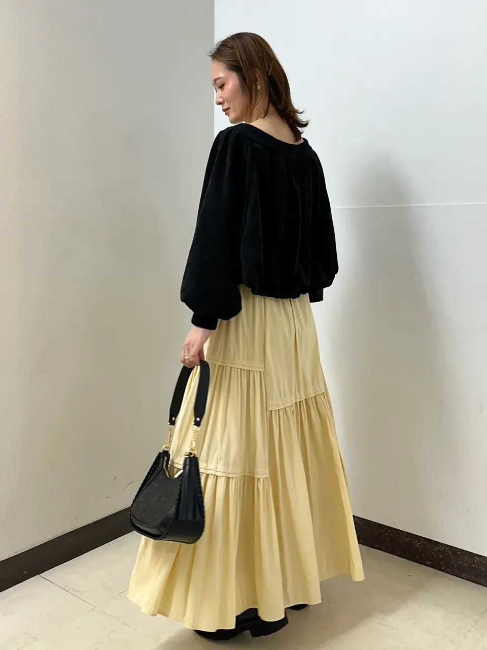 GRACE CONTINENTAL The Banquet Kogane. コーディネート画像