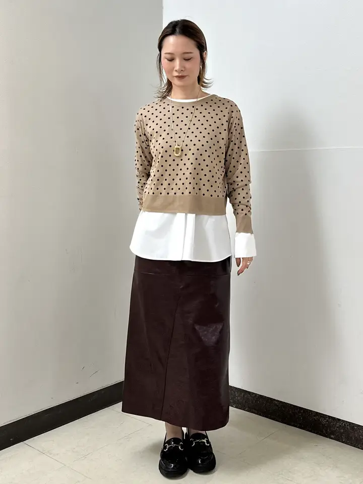 GRACE CONTINENTAL The Banquet Kogane. コーディネート画像